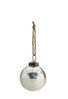 Weihnachtball in Silber / Bauernsilber von Madam Stoltz